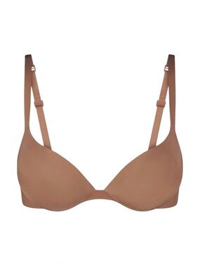 SKIMS Ultimate Push Up Plunge Bra - Size 36DD - Sienna